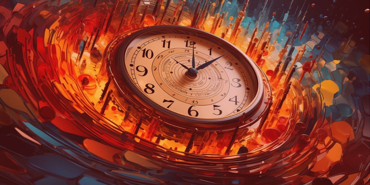 Showing a close up of a clock
