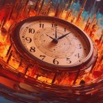 Showing a close up of a clock