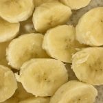 Chia seed pudding with banana topping